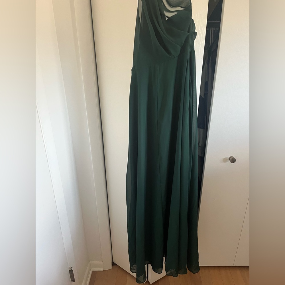 Birdy Grey 
Kira Chiffon Emerald 
Bridesmaid Dress 
Worn once